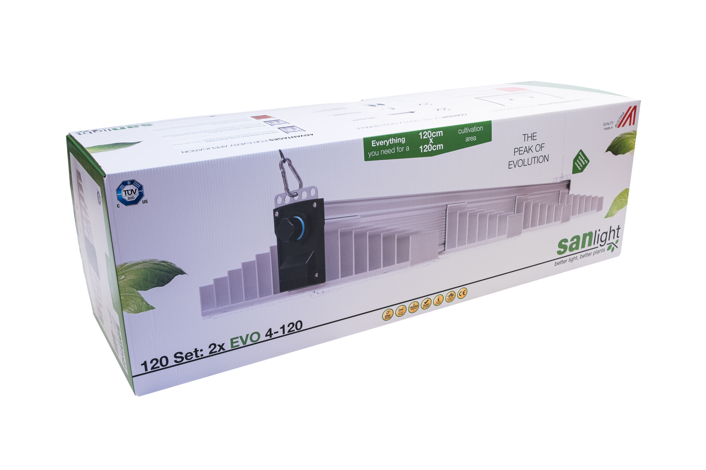 SANlight EVO 4-120 LED Grow Light Set (2 Leuchten)