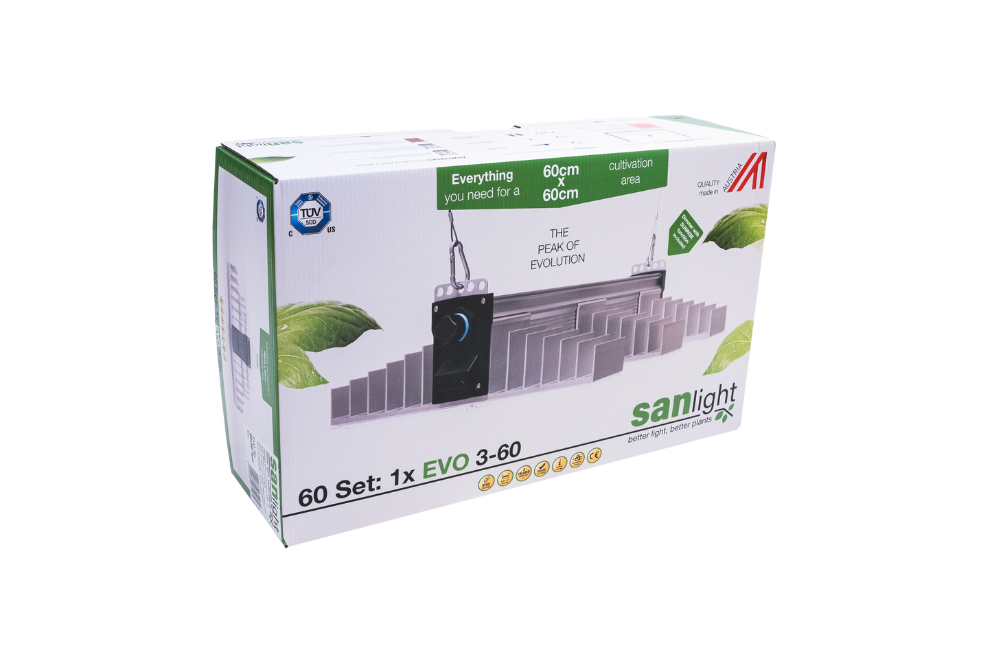 SANlight EVO 3-60 LED Grow Light Set (2 Leuchten)